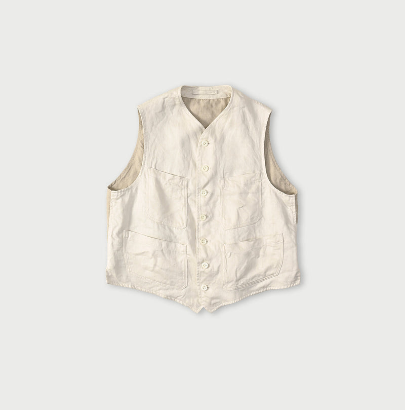 Linen Sateen 908 Vest - Image 2