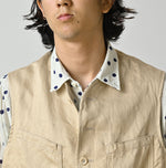 Linen Sateen 908 Vest