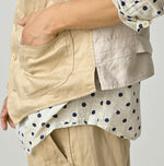 Linen Sateen 908 Vest