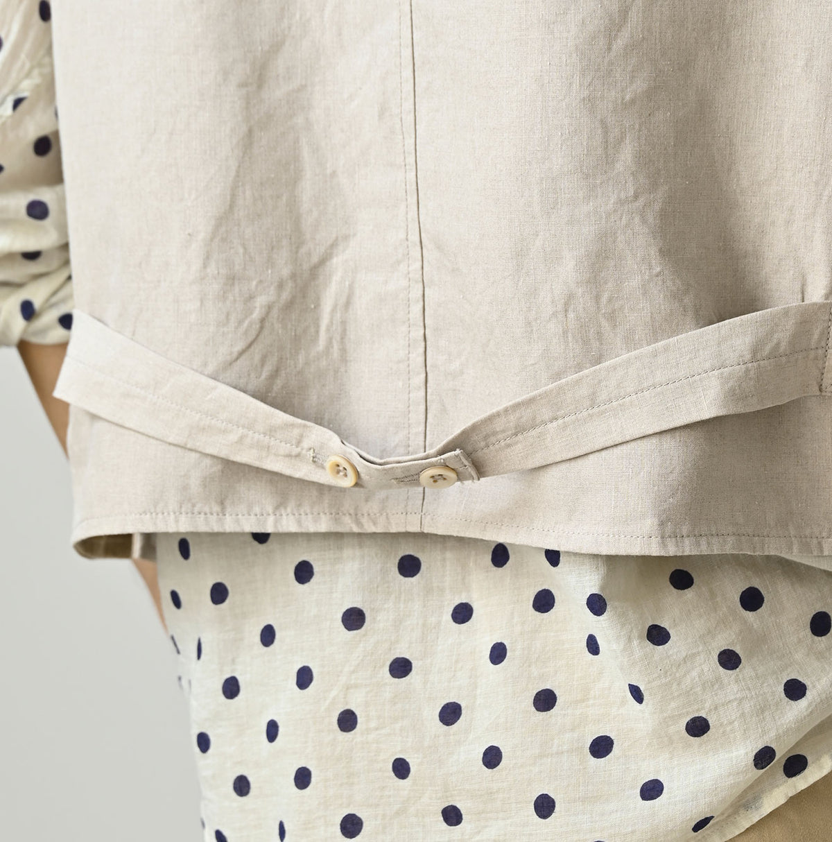 Linen Sateen 908 Vest