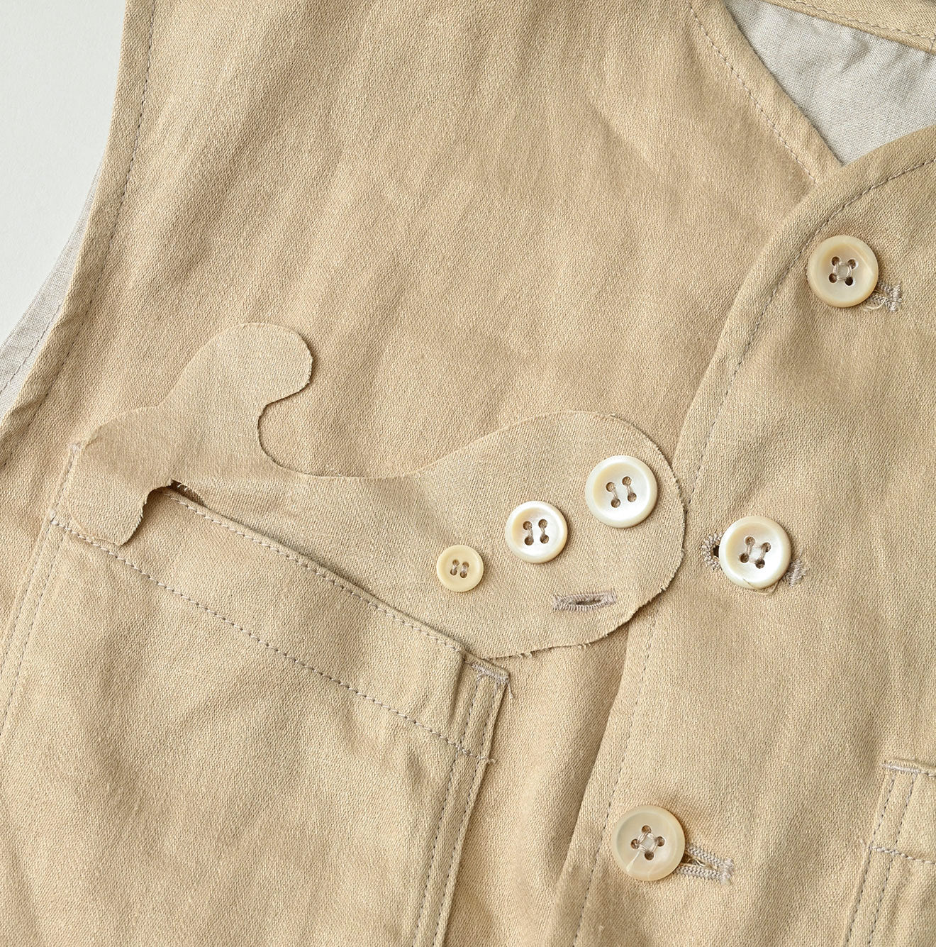 Linen Sateen 908 Vest