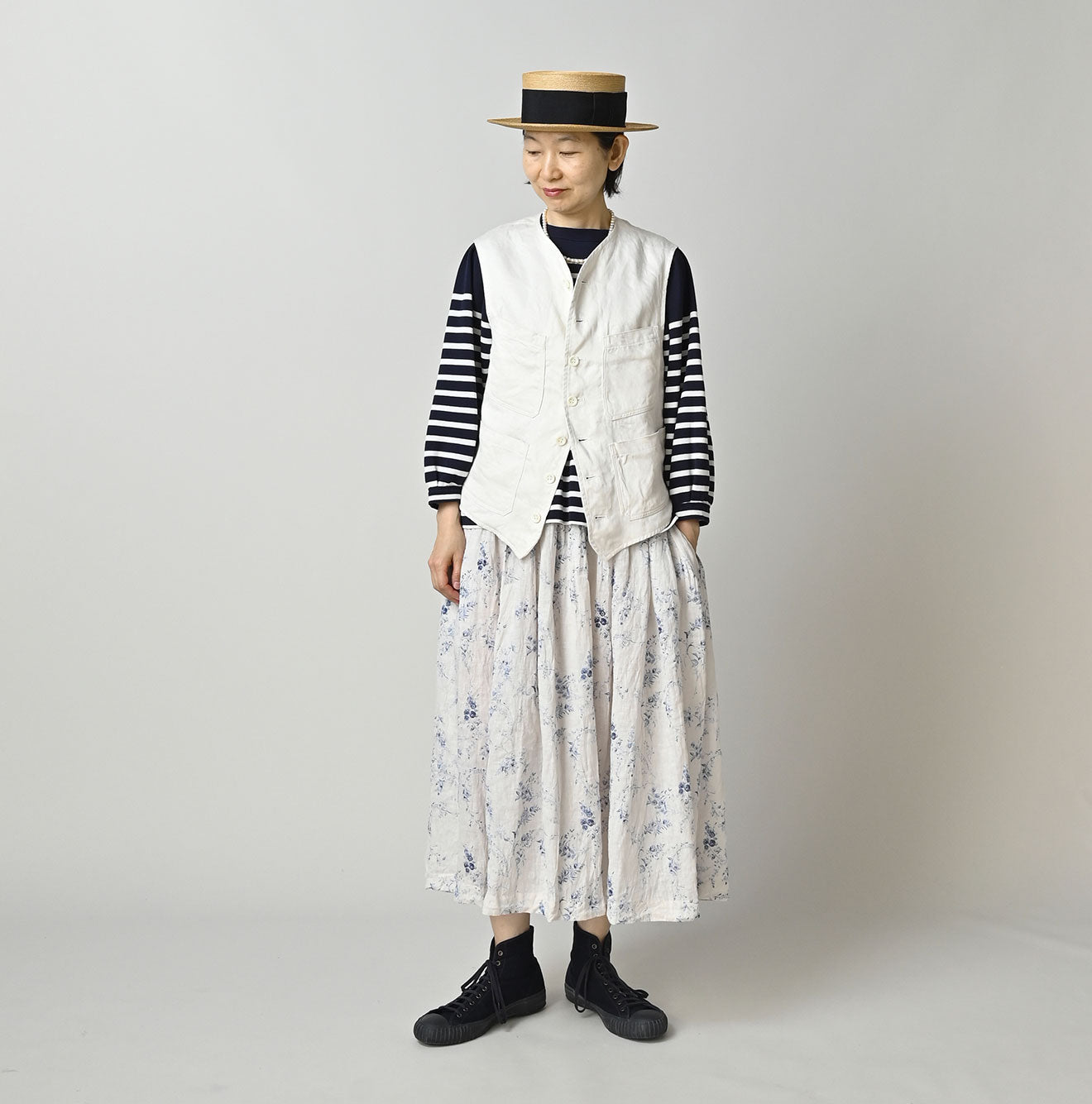 Linen Sateen 908 Vest - Image 2