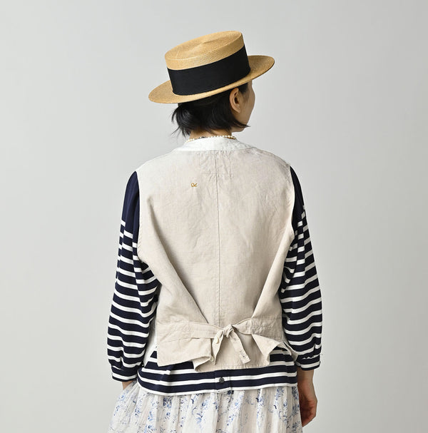 Linen Sateen 908 Vest