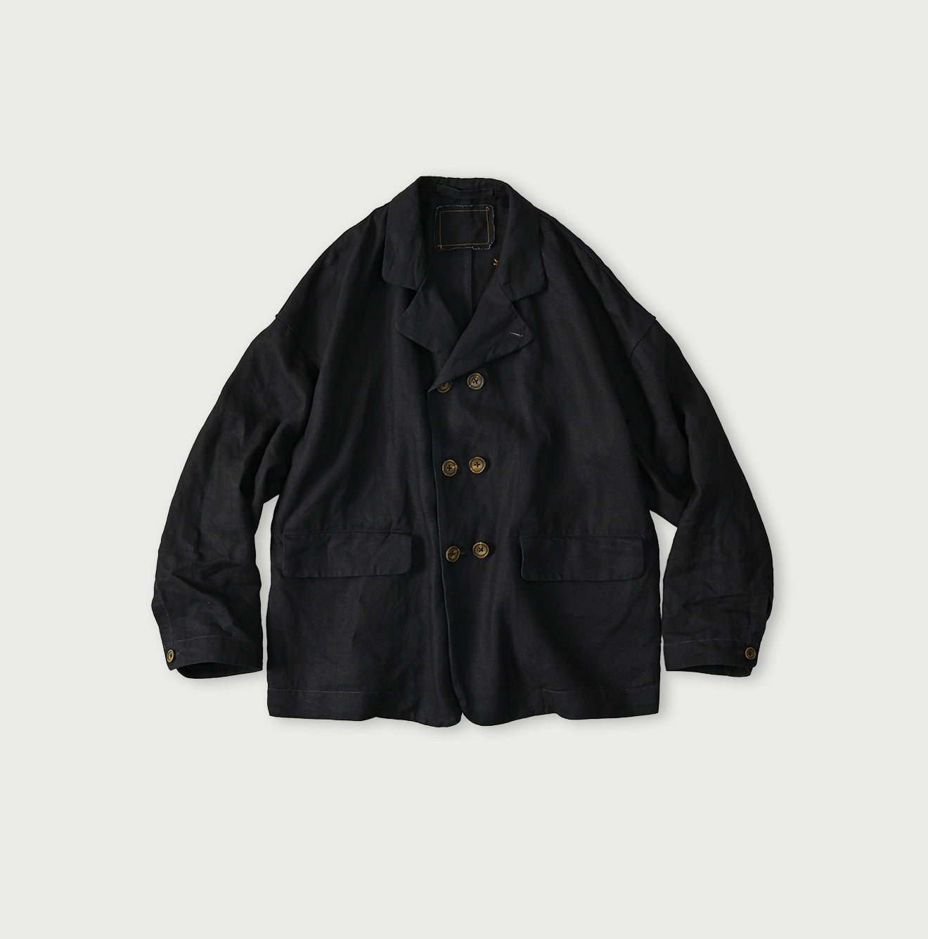 Indigo Linen Uma W-Jacket - Image 1
