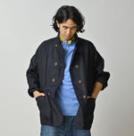 Indigo Linen Uma W-Jacket