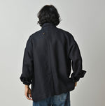 Indigo Linen Uma W-Jacket