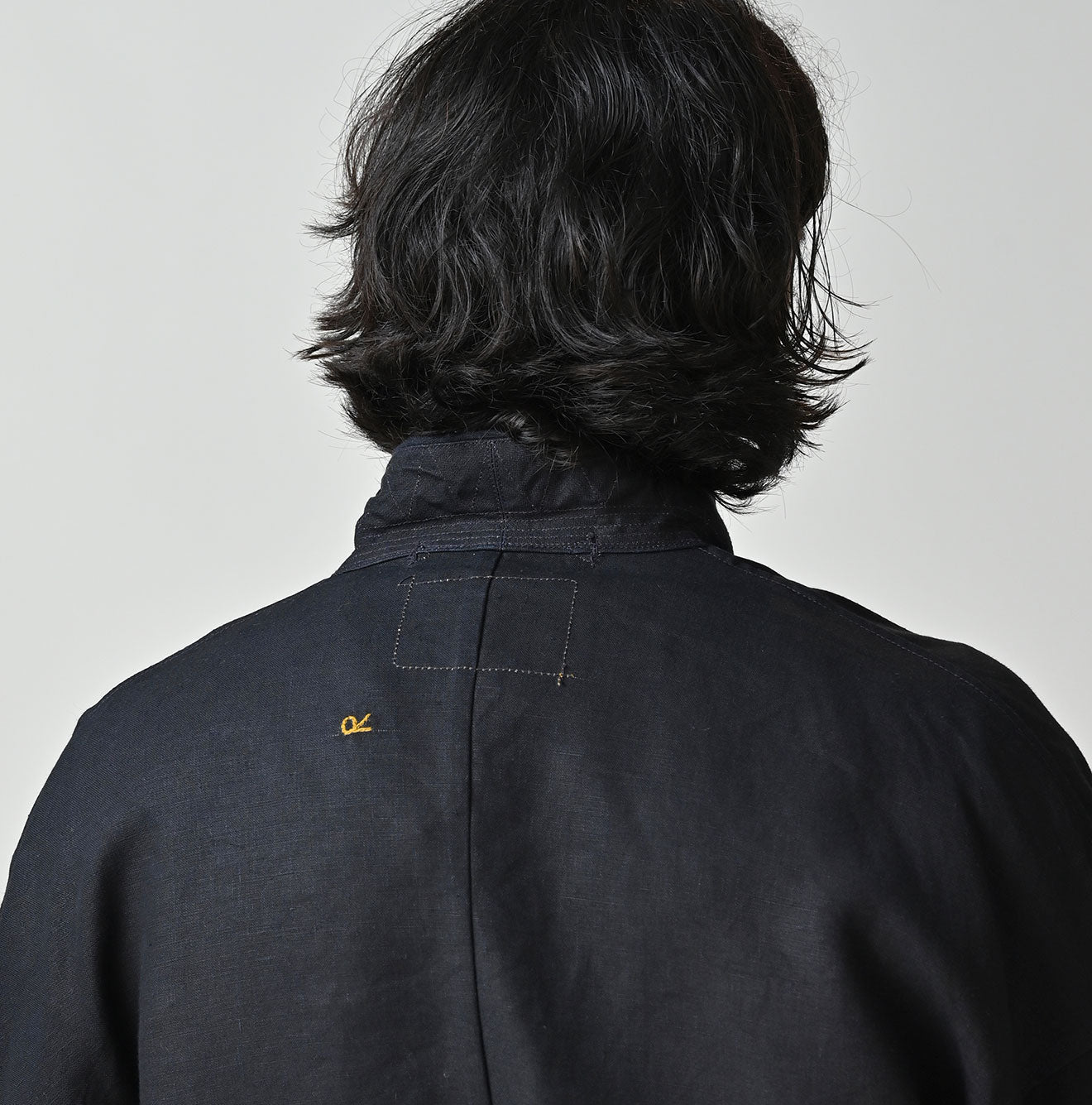 Indigo Linen Uma W-Jacket - Image 13