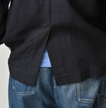 Indigo Linen Uma W-Jacket