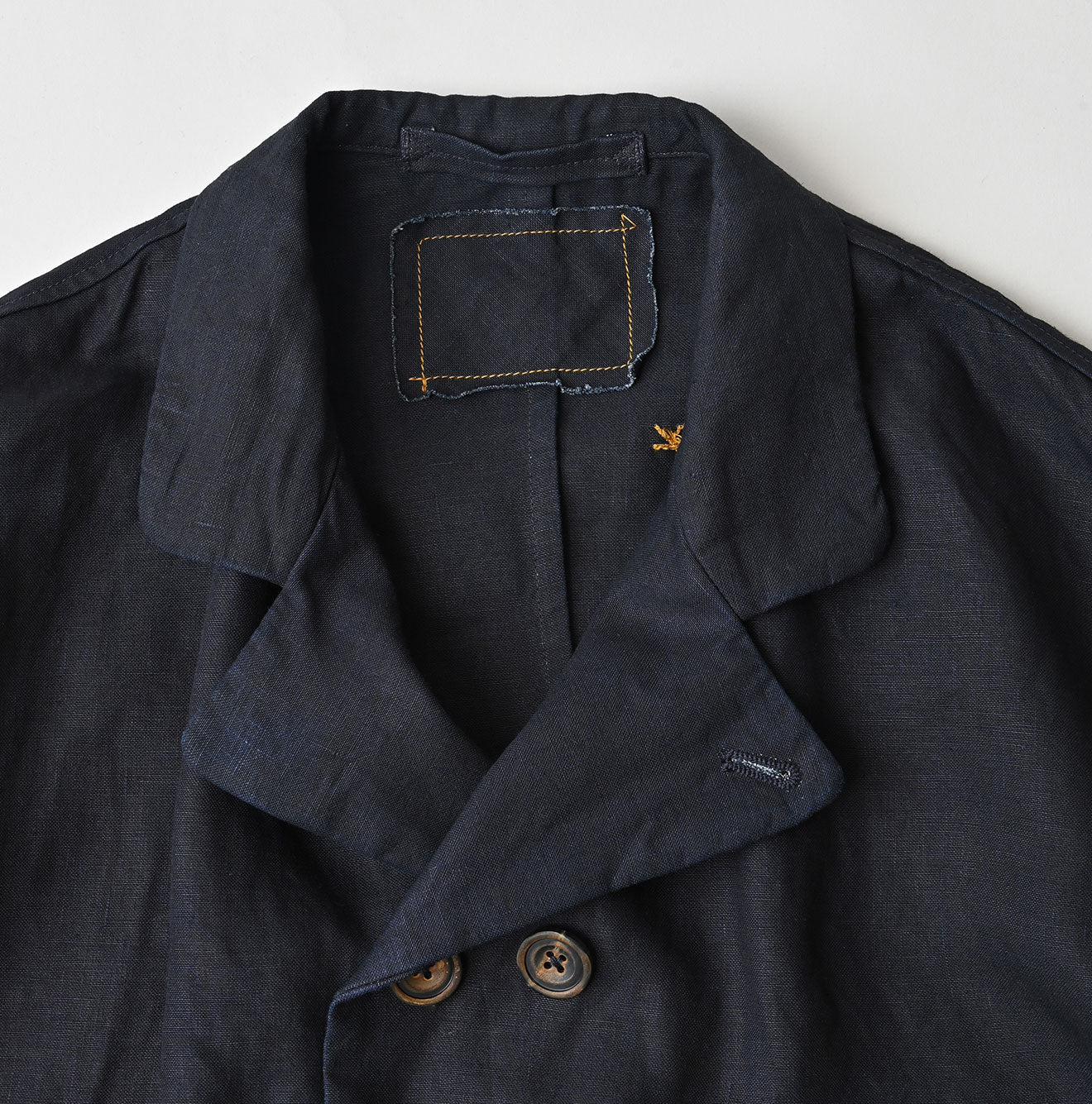 Indigo Linen Uma W-Jacket - Image 17