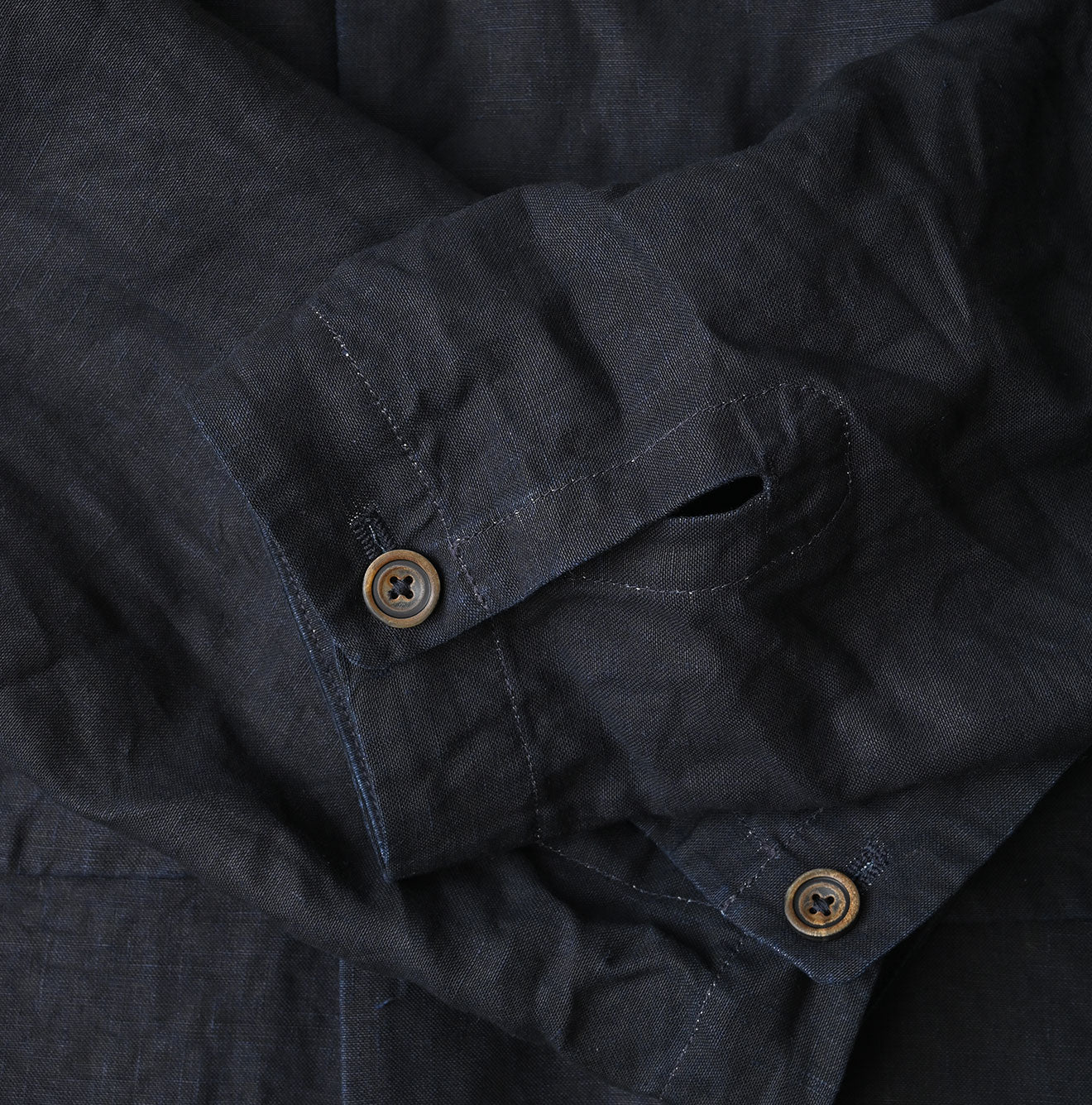 Indigo Linen Uma W-Jacket - Image 20