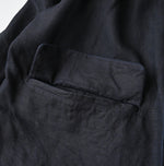 Indigo Linen Uma W-Jacket