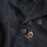 Indigo Linen Uma W-Jacket