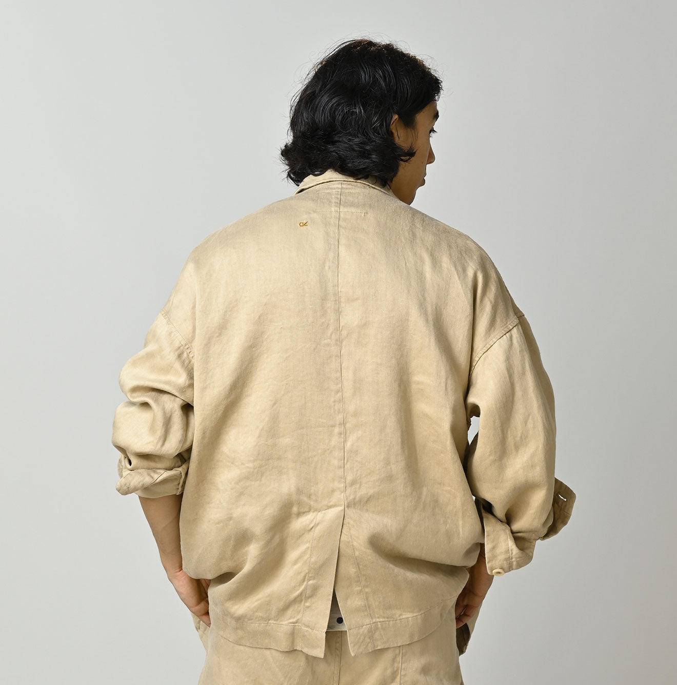 Linen Sateen Uma Jacket - Image 11