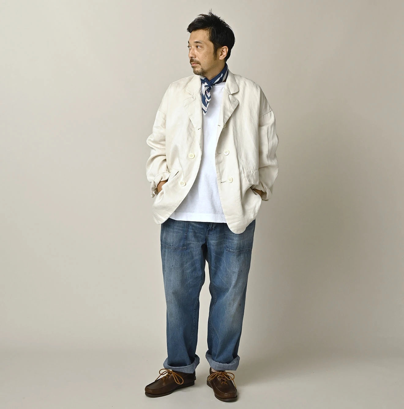 Linen Sateen Uma Jacket - Image 5