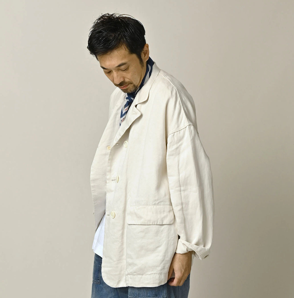 Linen Sateen Uma Jacket
