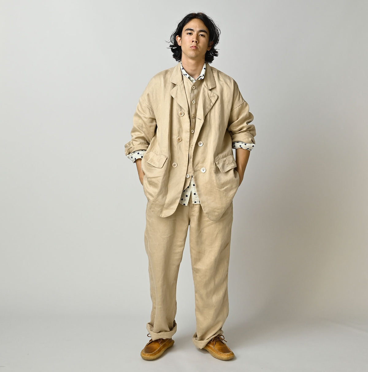 Linen Sateen Uma Jacket