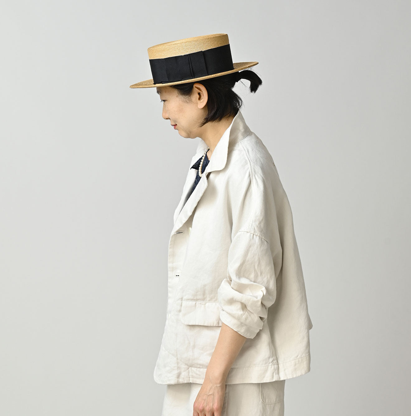 Linen Sateen Uma Jacket - Image 6