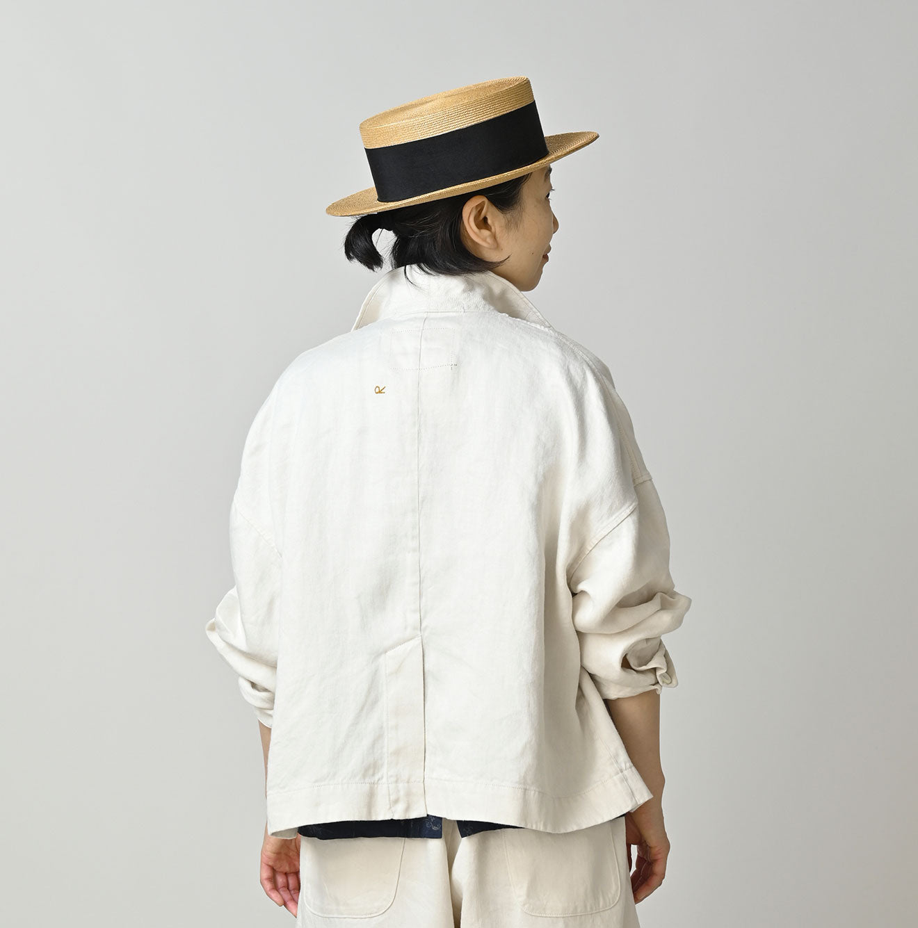 Linen Sateen Uma Jacket - Image 7