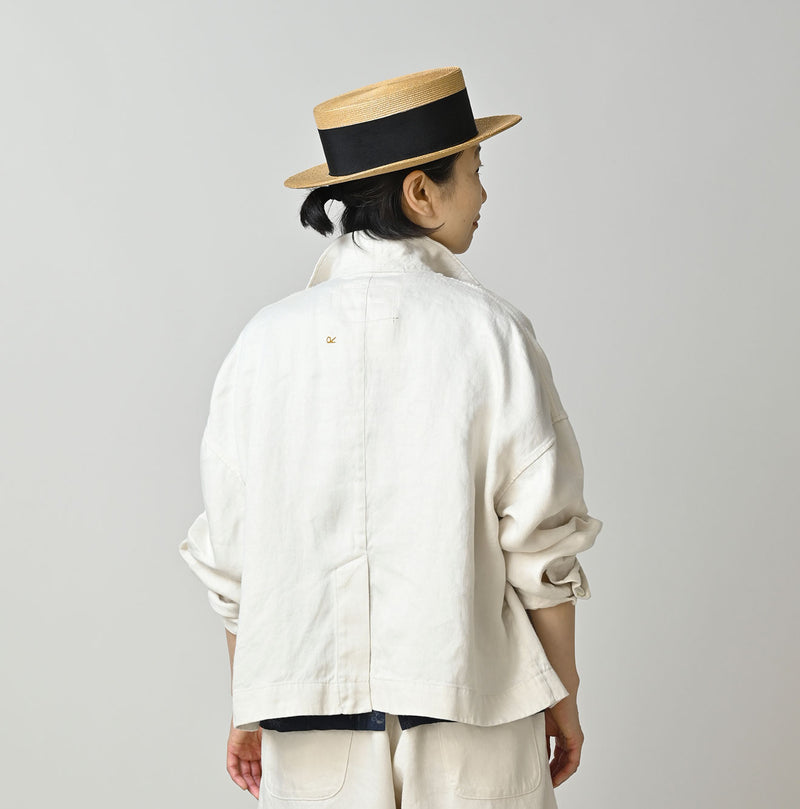 Linen Sateen Uma Jacket - Image 7