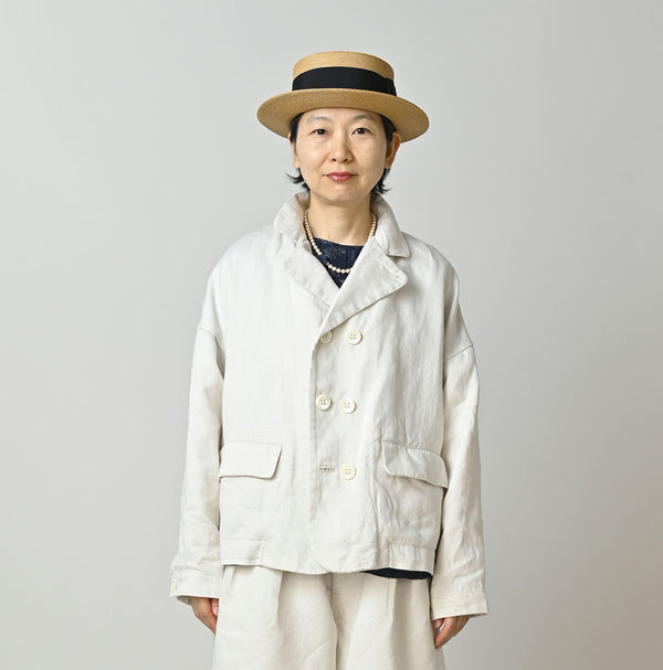 Linen Sateen Uma Jacket