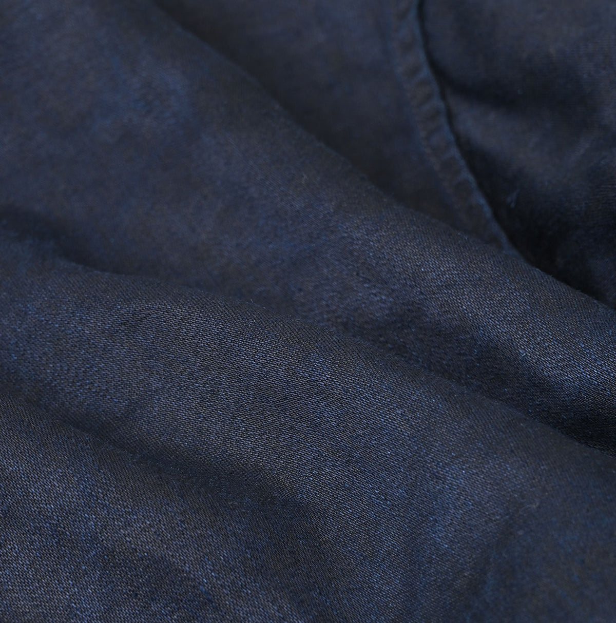 Indigo Linen Sateen Uma Jacket