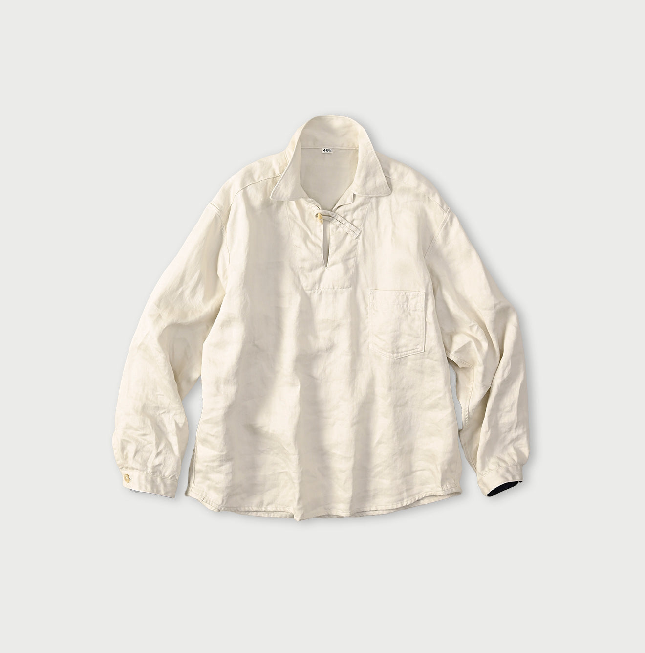 Linen Sateen 908 Duffer Shirt - Image 1