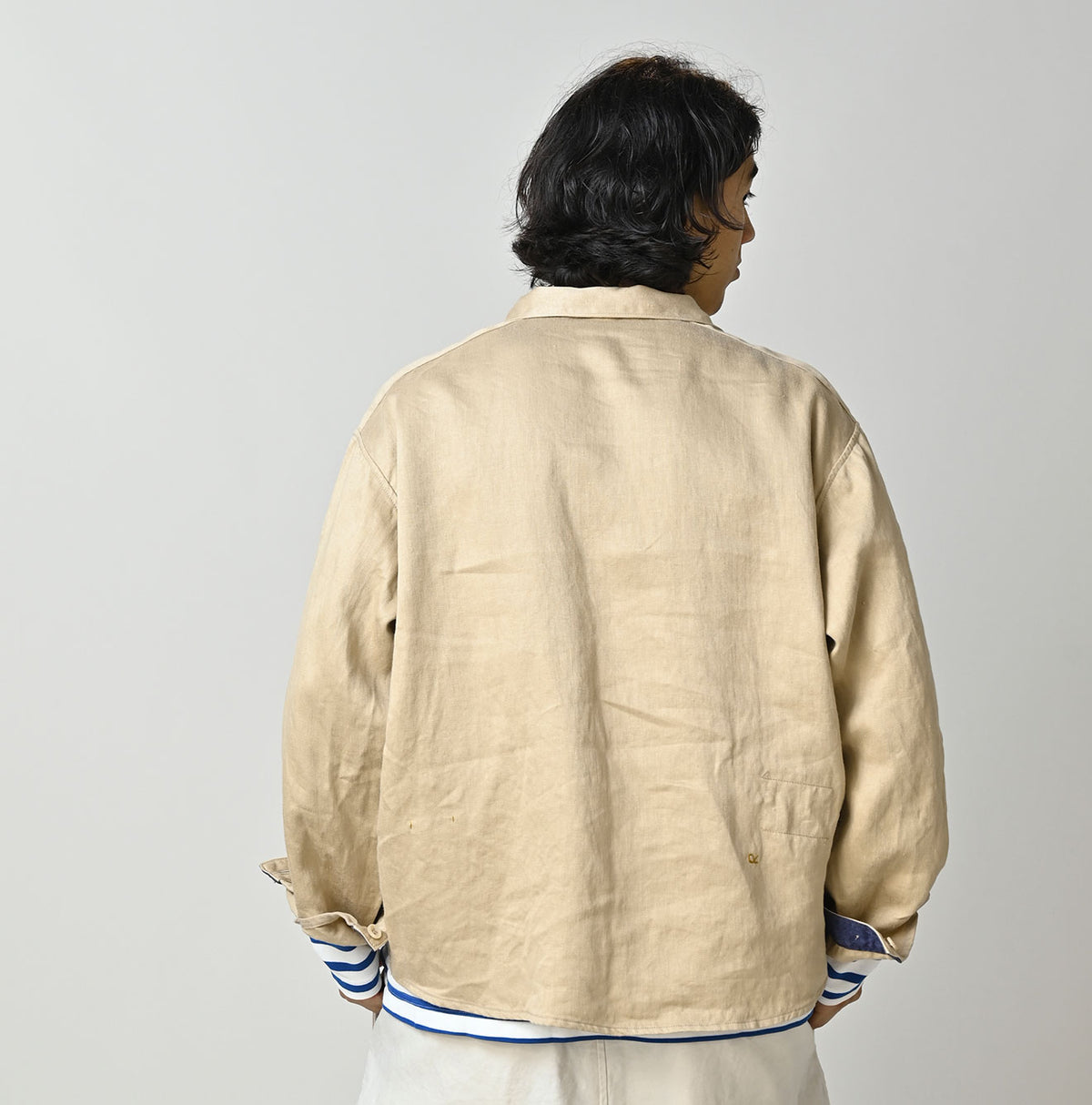 Linen Sateen 908 Duffer Shirt