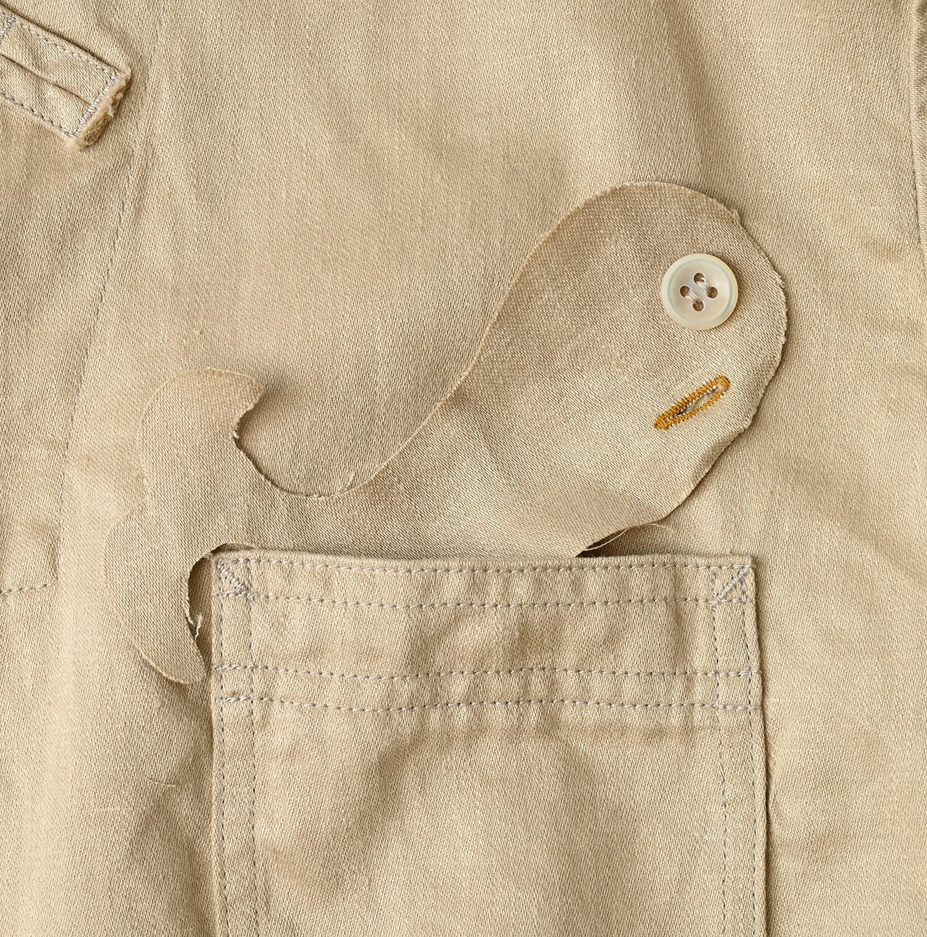 Linen Sateen 908 Duffer Shirt