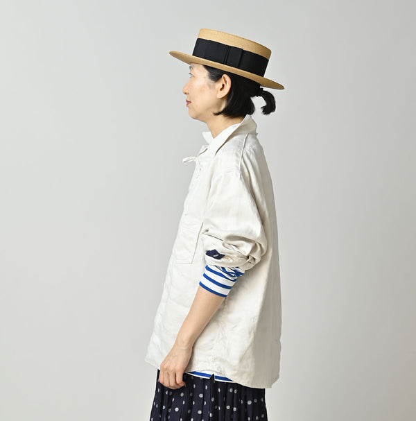 Linen Sateen 908 Duffer Shirt