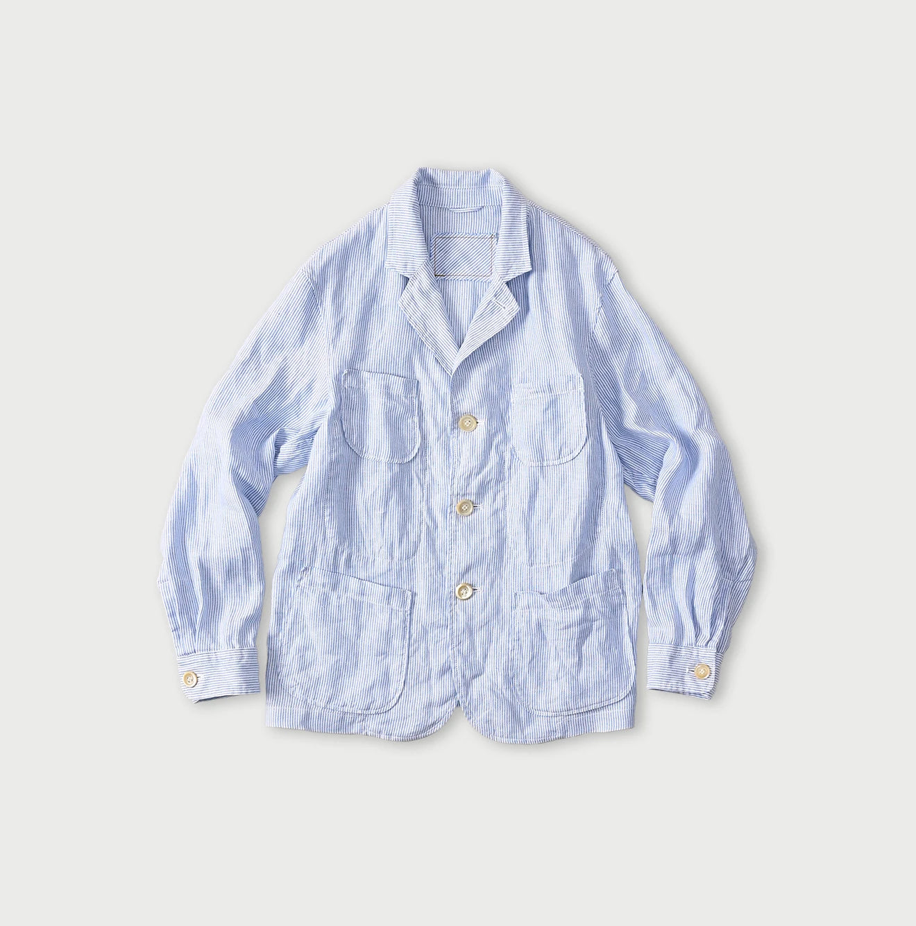 45R Linen Oxford 908 4-Pocket Shirt - Image 2