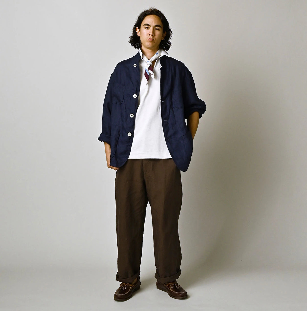 45R Linen Oxford 908 4-Pocket Shirt