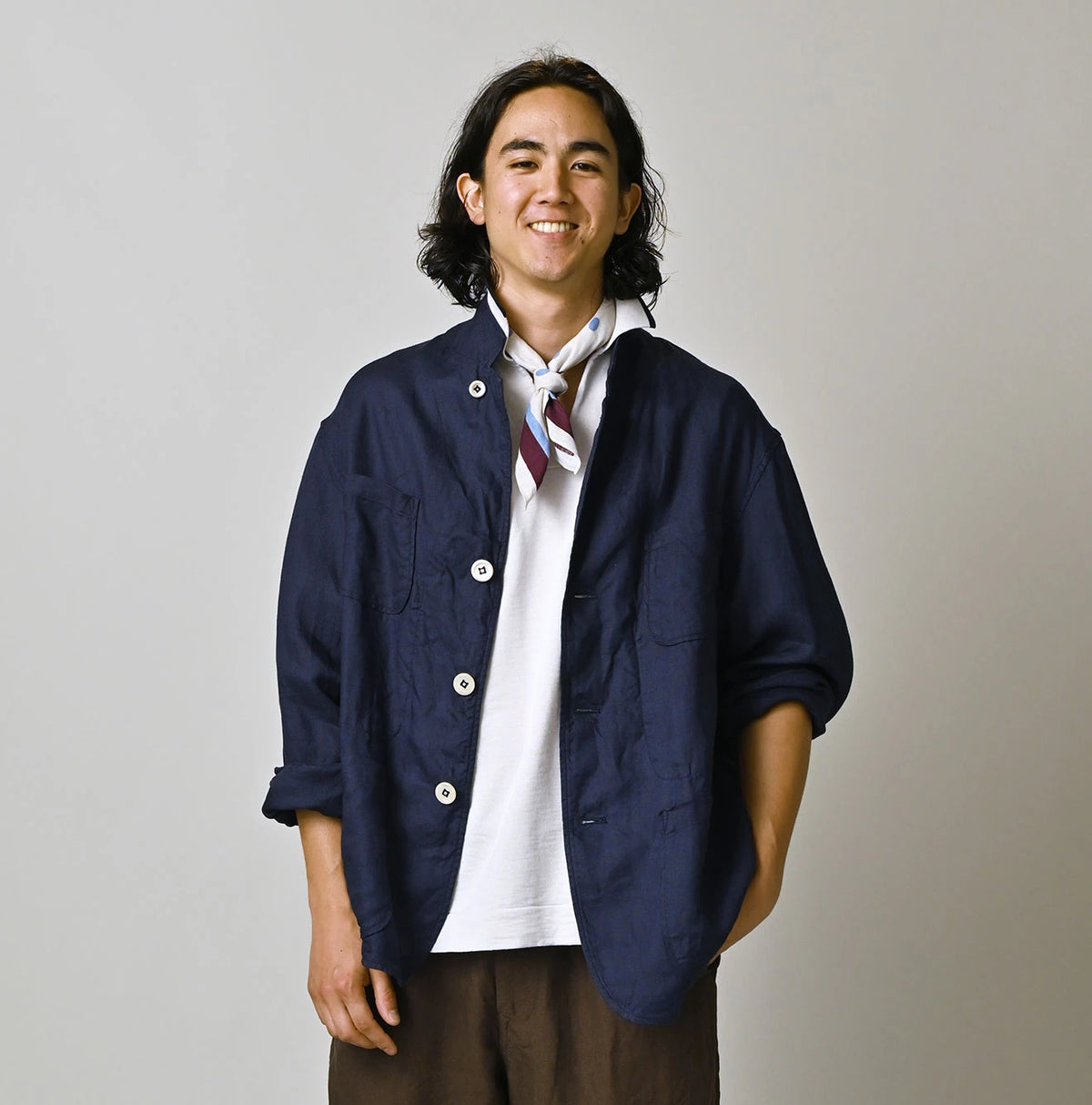 45R Linen Oxford 908 4-Pocket Shirt