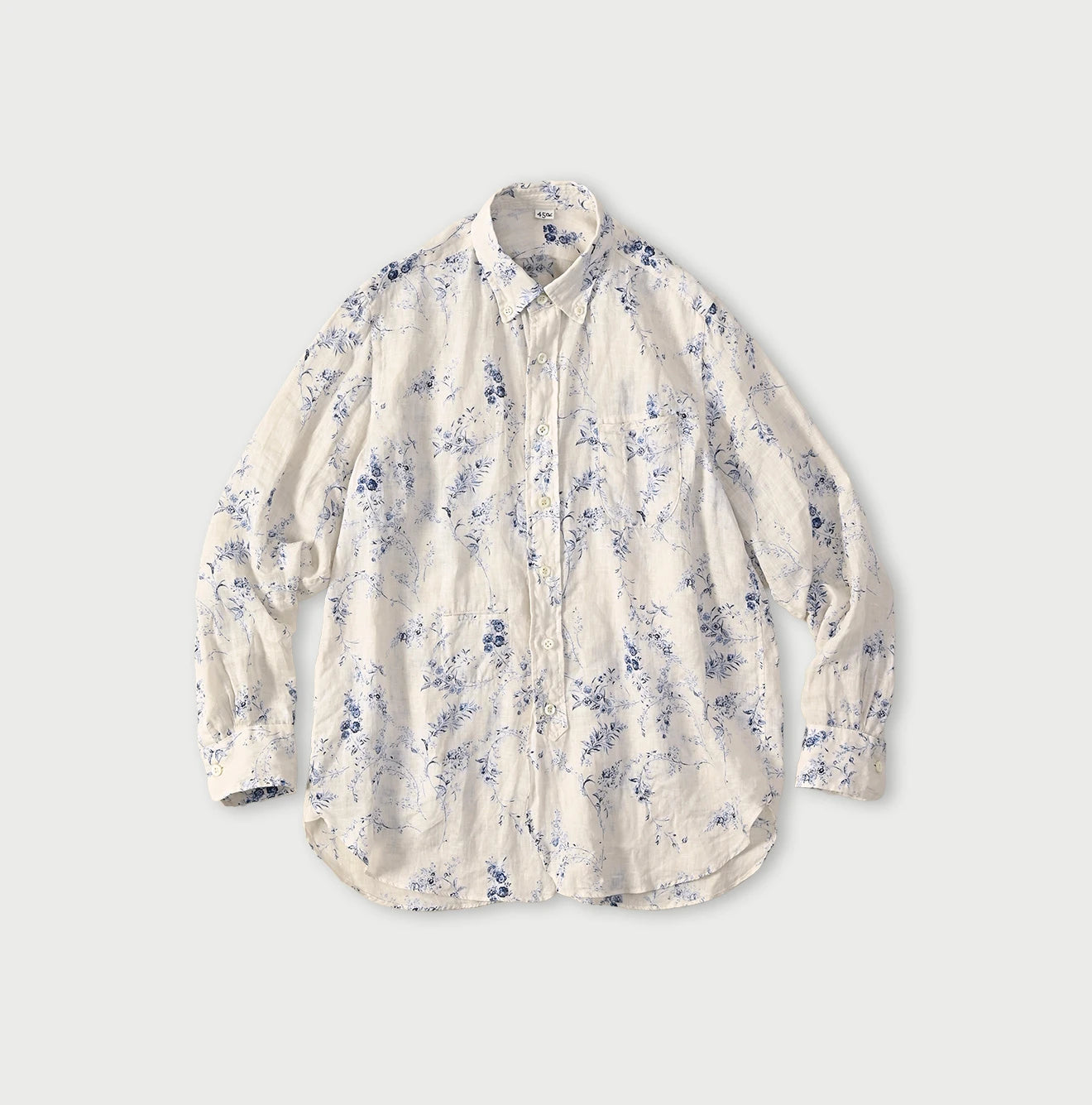 45R Linen Campanula Loafer Shirt - Image 1