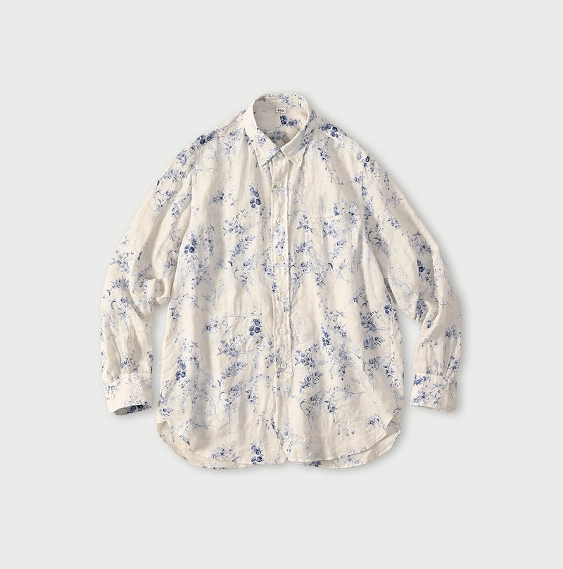 45R Linen Campanula Loafer Shirt - Image 1