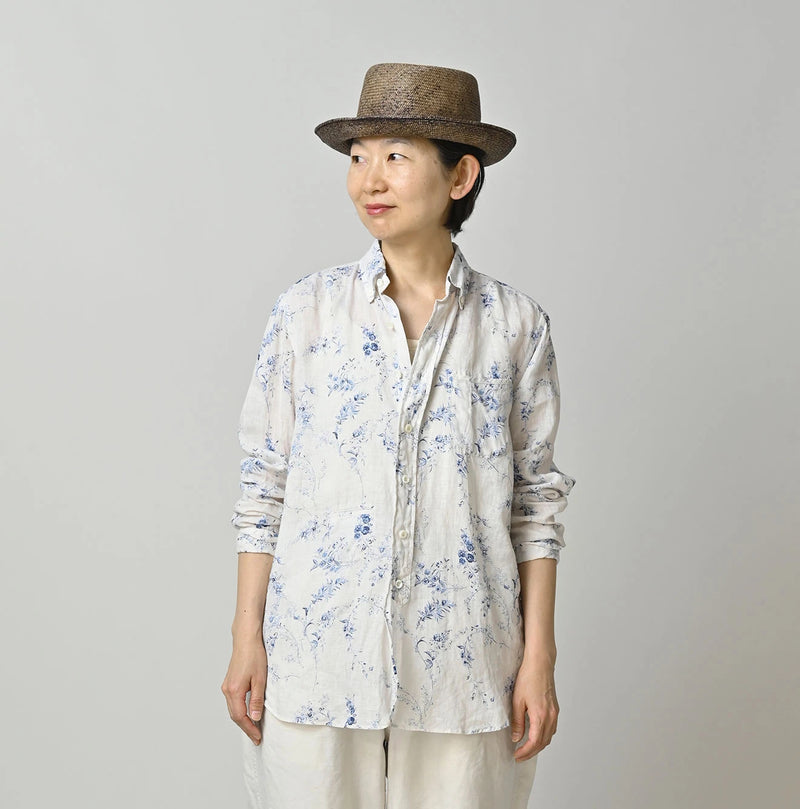 45R Linen Campanula Loafer Shirt - Image 4