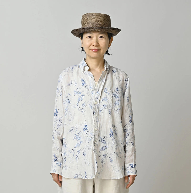 45R Linen Campanula Loafer Shirt - Image 7