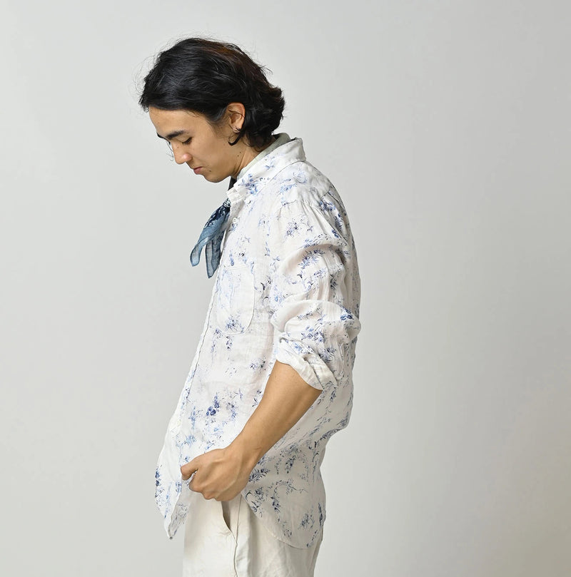45R Linen Campanula Loafer Shirt - Image 9