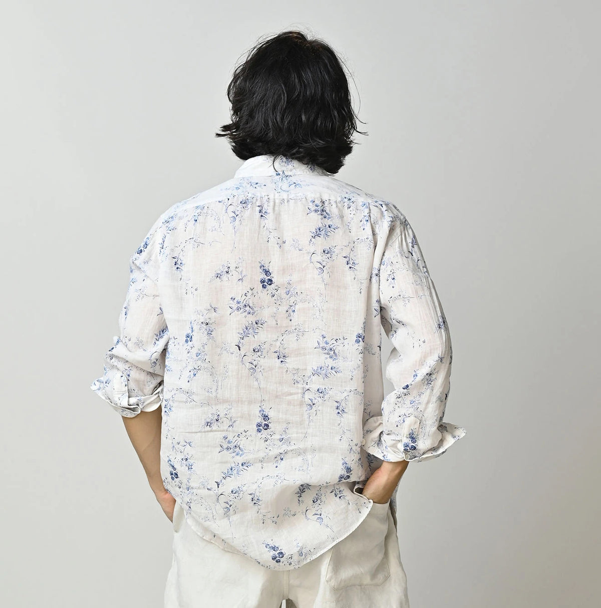 45R Linen Campanula Loafer Shirt