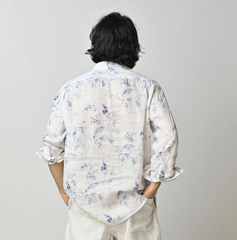 45R Linen Campanula Loafer Shirt - Image 10