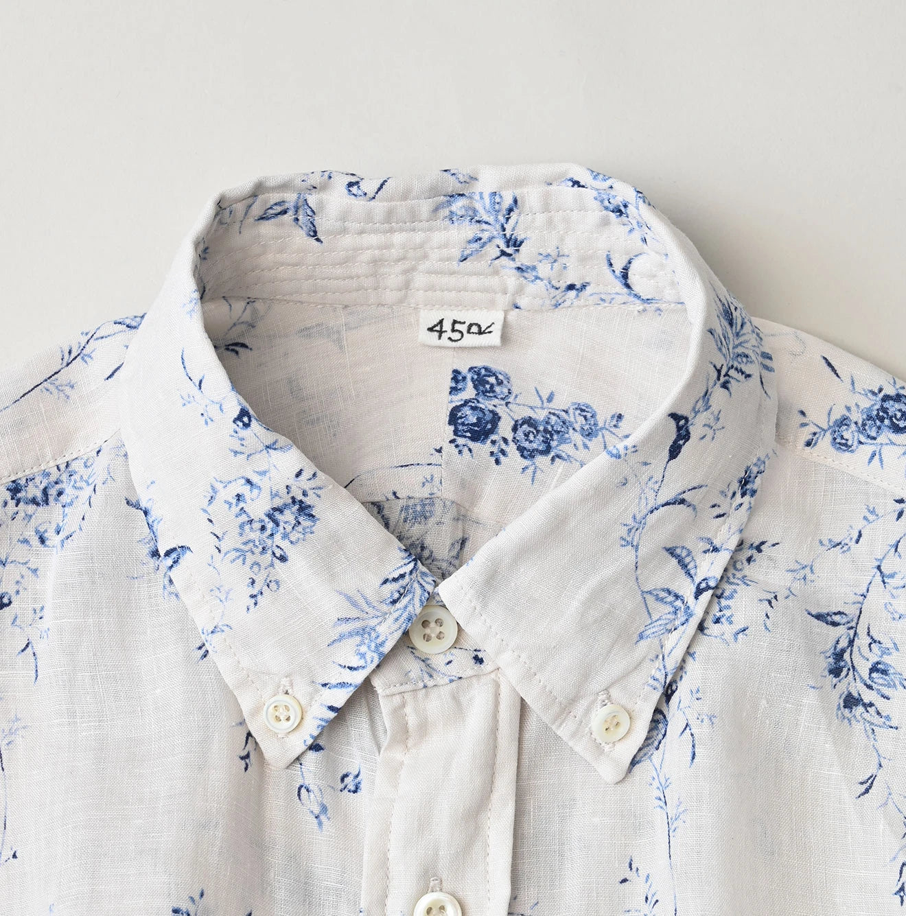 45R Linen Campanula Loafer Shirt - Image 17