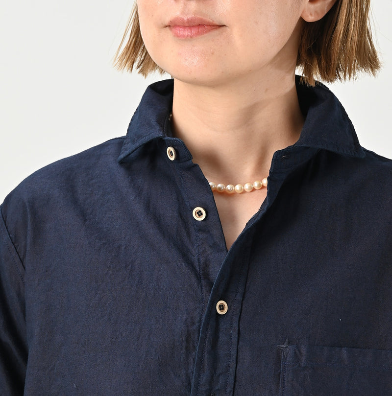 Indigo 504Oxford 908 Stiebee Shirt (Size 2) - Image 10