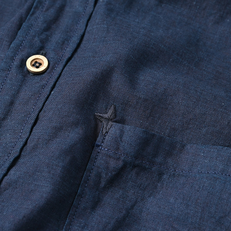 Indigo 504Oxford 908 Stiebee Shirt (Size 2) - Image 17
