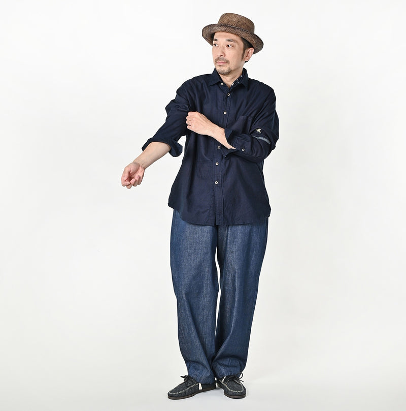 Indigo 504Oxford 908 Stiebee Shirt (Size 2) - Image 3