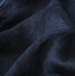 Indigo Linen Sateen 908 Duffer Shirt
