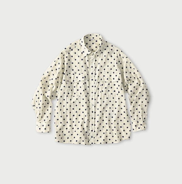 45R Gauze 908 Polka Dot Cruise Shirt