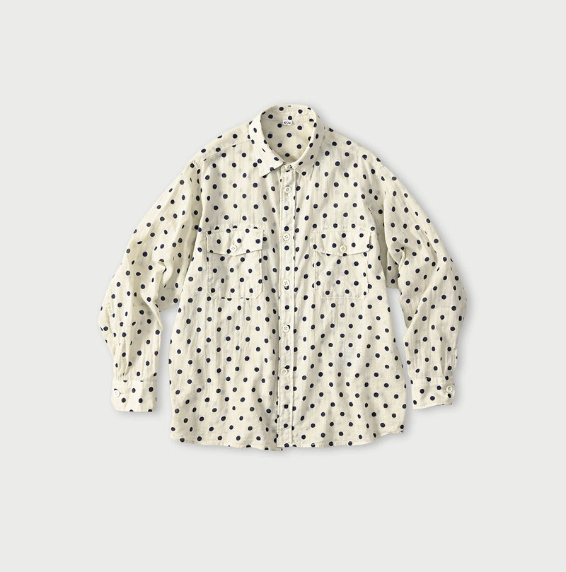 45R Gauze 908 Polka Dot Cruise Shirt - Image 1