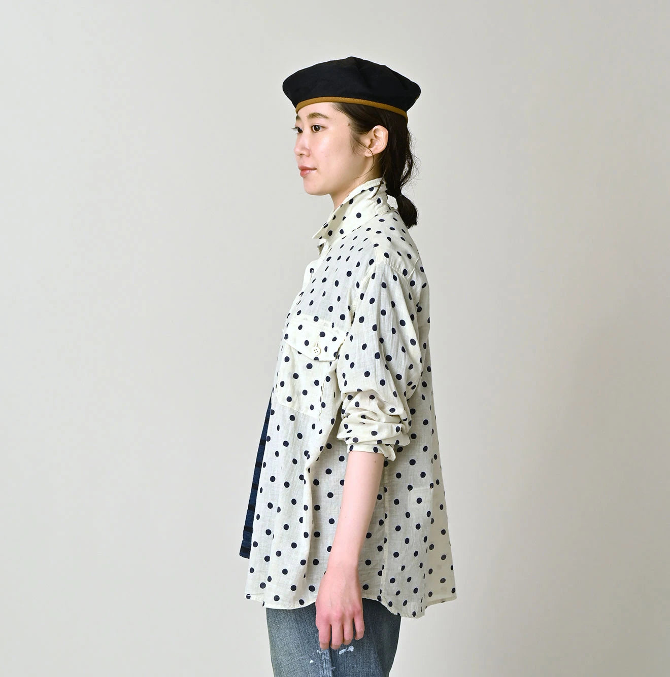 45R Gauze 908 Polka Dot Cruise Shirt - Image 5