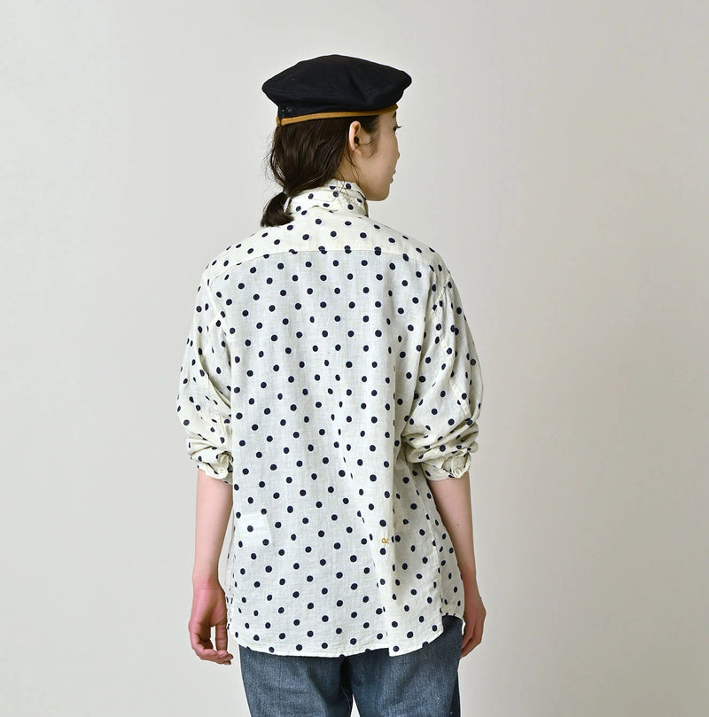 45R Gauze 908 Polka Dot Cruise Shirt - Image 6