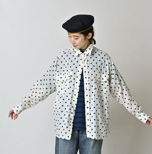45R Gauze 908 Polka Dot Cruise Shirt
