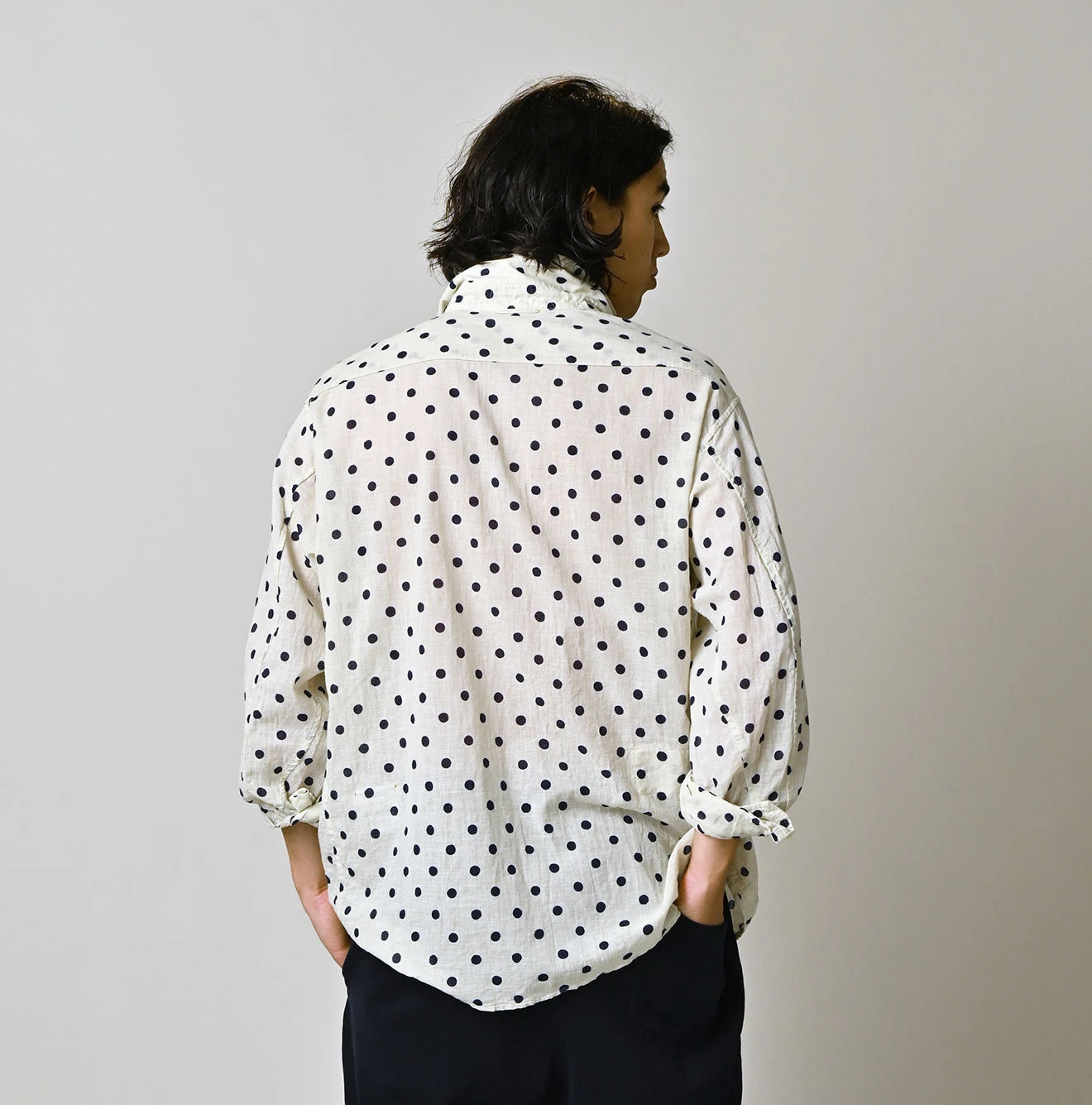 45R Gauze 908 Polka Dot Cruise Shirt - Image 10